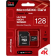 Карта памяти «Qumo» MicroSDXC 128GB, Q33344, QM128GMICSDXC10U3NA