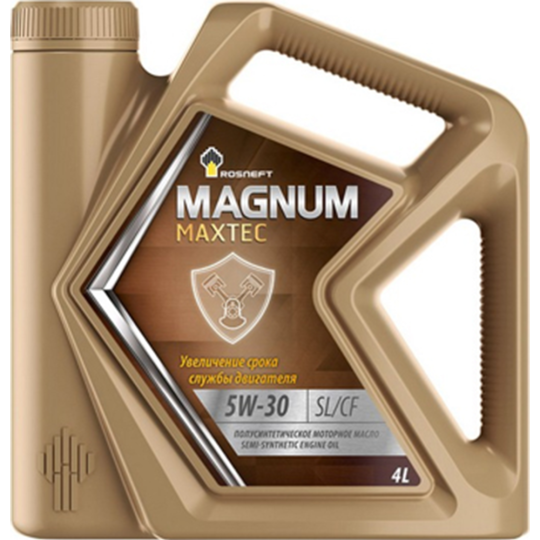 Масло моторное «Роснефть» Magnum Maxtec 5W-30, 40814842, 4 л