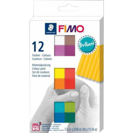 Полимерная глина «Fimo» Soft, Brilliant Colours, 8023-С12-2, 12х25 г