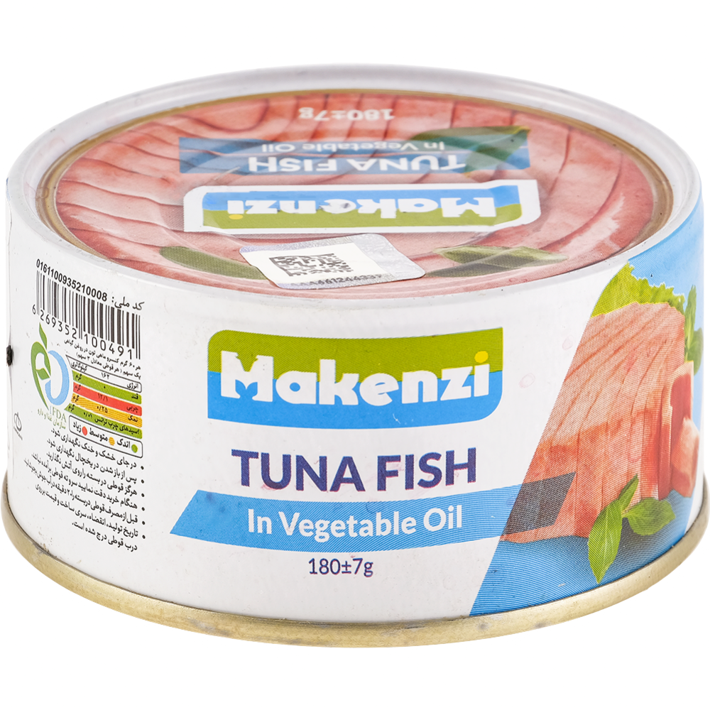 Консервы рыбные «Мakenzi» тунец в растительном масле, 180 г