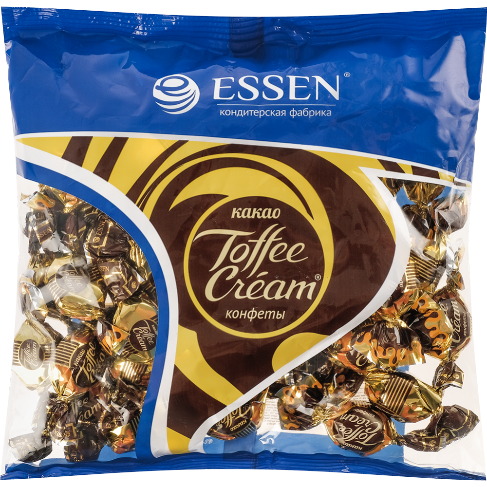 Уп.Конфеты «Essen» Toffee cream, какао, 500 г