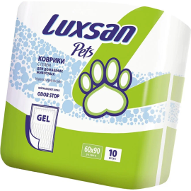 Пеленки для животных «Luxsan» Premium Gel, 60х90 см, 10 шт