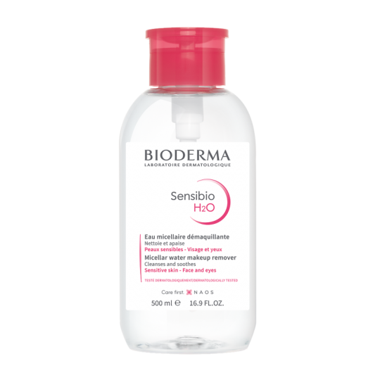 Bioderma Laboratoire Dermatologoque Сенсибио H2O Вода мицеллярная (с помпой) 500 мл