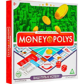 Настольная игра «Лас Играс» Money Polys. Ваш путь к успеху, 1316600