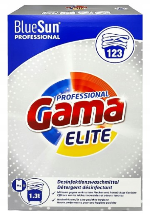 Стиральный порошок Gama Professionel Elite 8 кг на 123 стирки