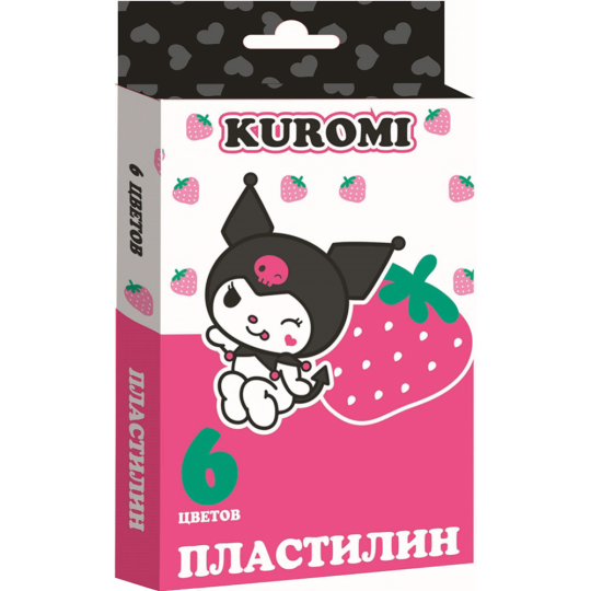 Пластилин «Centrum» Kuromi, 71955, 6 цветов