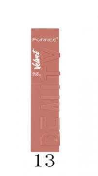 Farres Матовый блеск для губ Velvet (какао) 7046-13