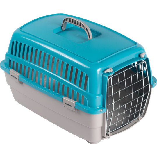 Переноска «My Pets Solutions» Voyager Small Iata, светло-голубой, 48х32х31 см