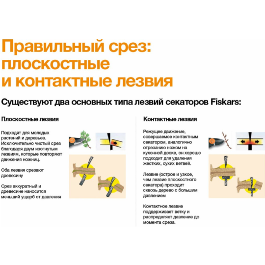 Секатор «Fiskars» Plus P531, 1057168