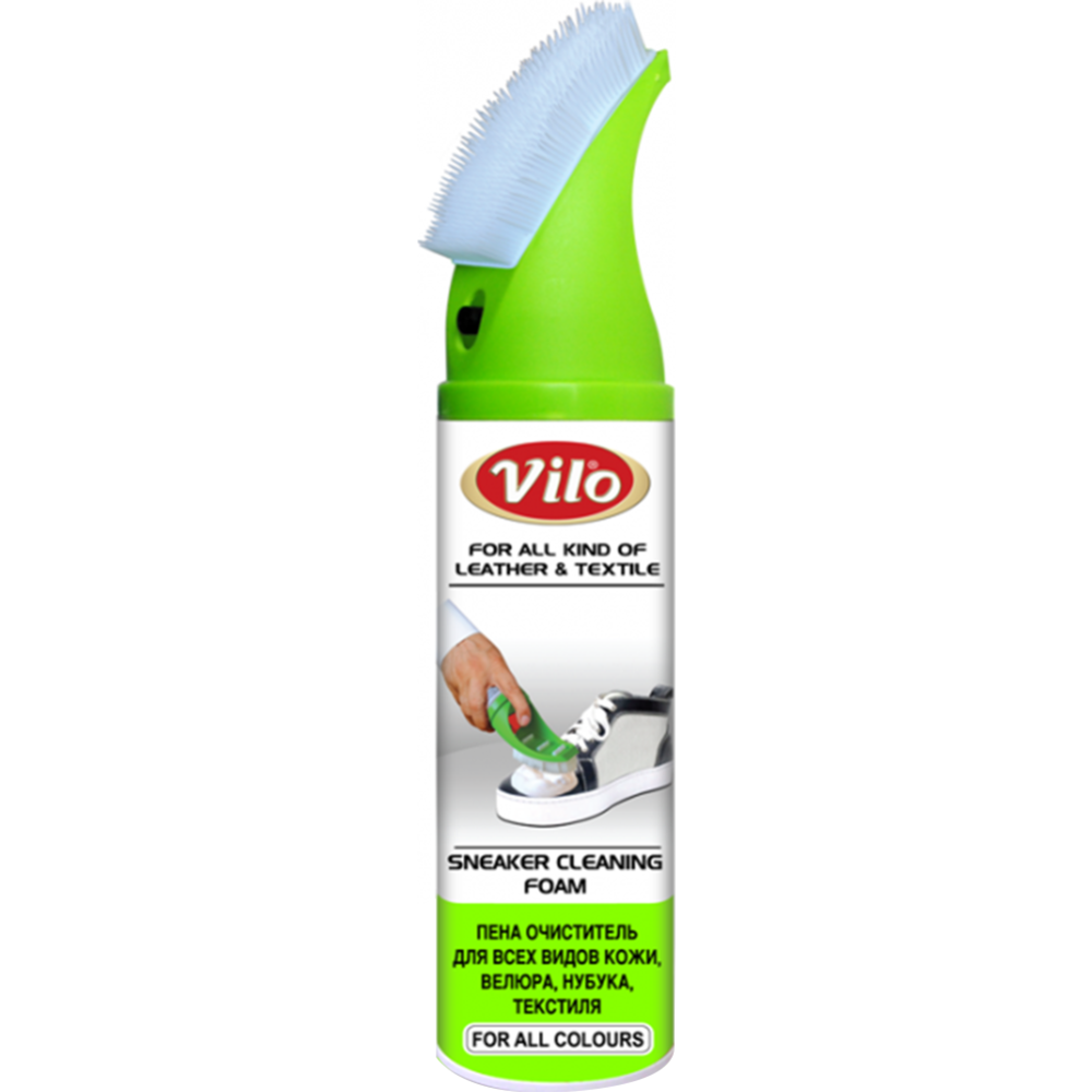 Пена-очиститель «Vilo» для всех видов кожи, 200 мл