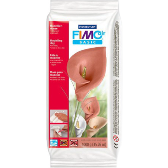 Полимерная глина «Fimo» Air basic, терракота, 1 кг