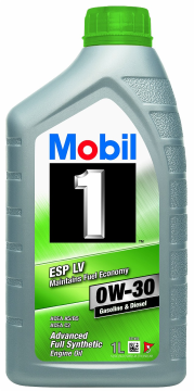 Масло моторное для л/а; Mobil 1 ESP LV 0w30 1л