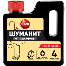 Средство для устранения засоров «Bagi» Шуманит, 280 г