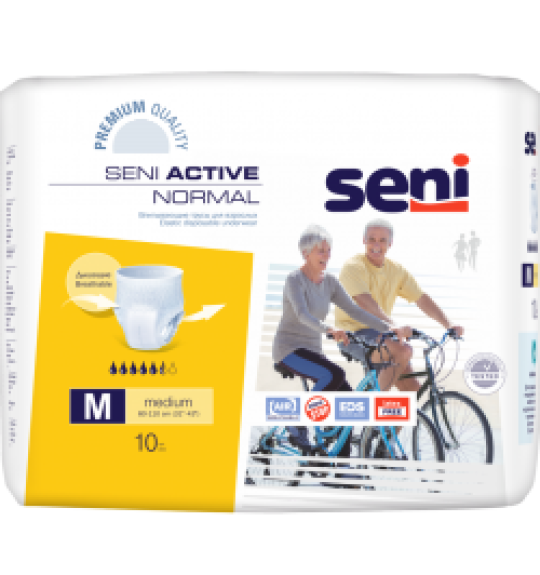 Впитывающие трусики для взрослых Seni Active Normal Medium 80 шт