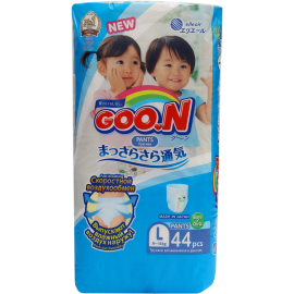 Подгузники-трусики детские «Goo.N» размер L, 9-14 кг, 44 шт