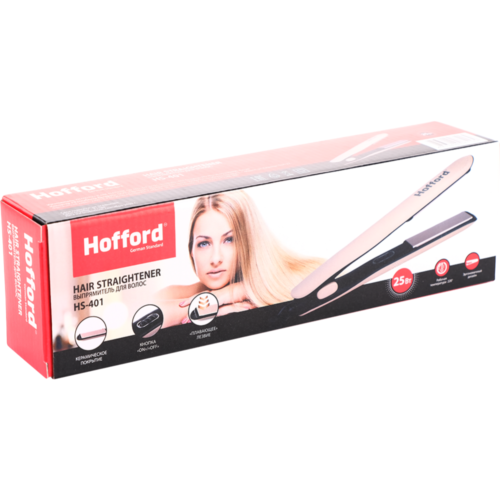 Выпрямитель для волос "HOFFORD" (HS-401)
