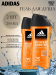 Гель для душа Adidas Power Booster 250мл(набор 2шт)