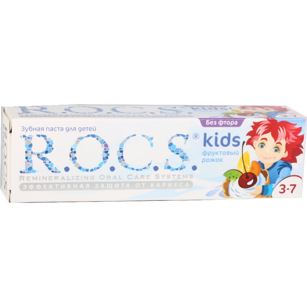 Зубная паста «R.O.C.S.» для детей 3-7 лет, 45 г.