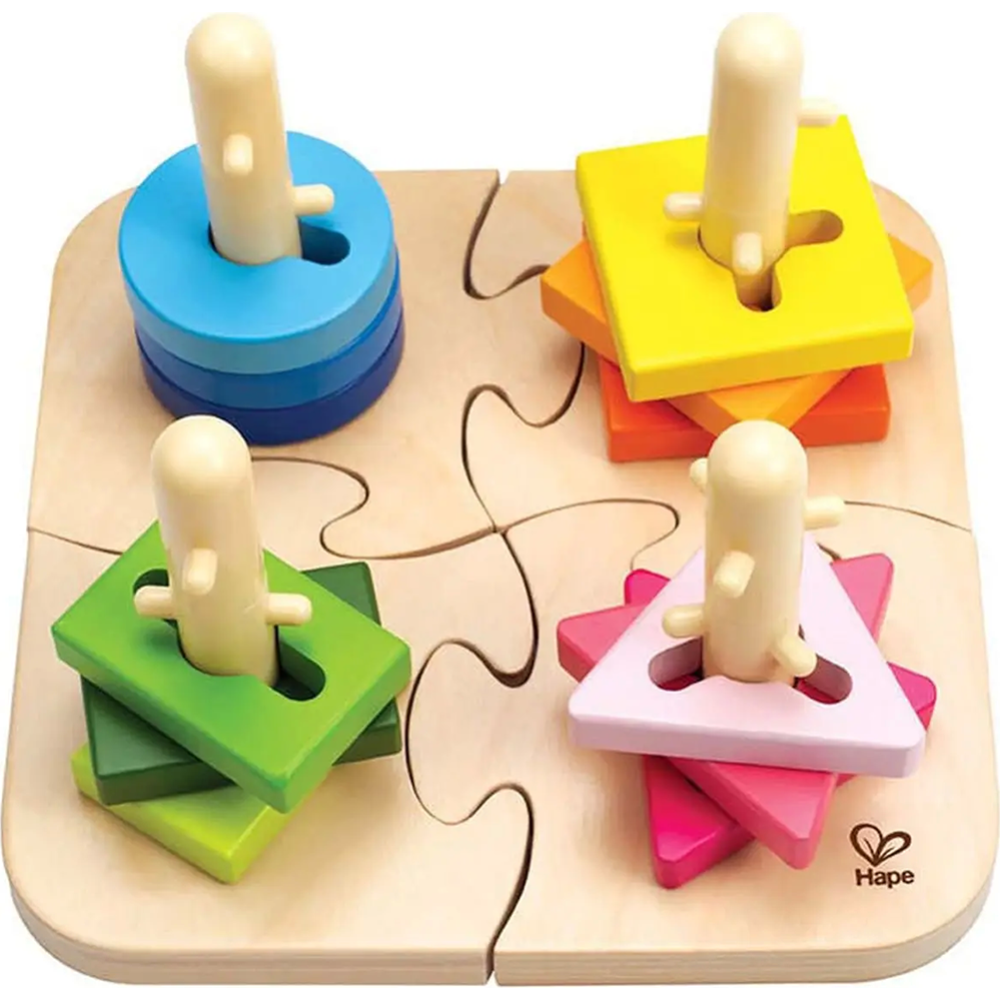 Развивающая игрушка «Hape» Творческая головоломка, E0411-HP