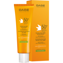 Безмасляный крем «Babe Laboratorios» для лица SPF 50+,  50 мл