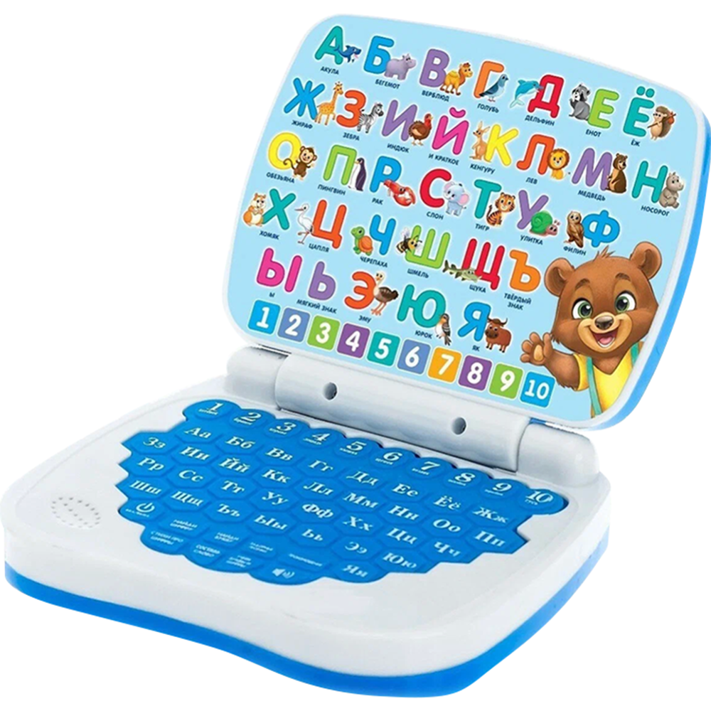 Развивающая игрушка «Zabiaka» Умный компьютер, 3984904, голубой