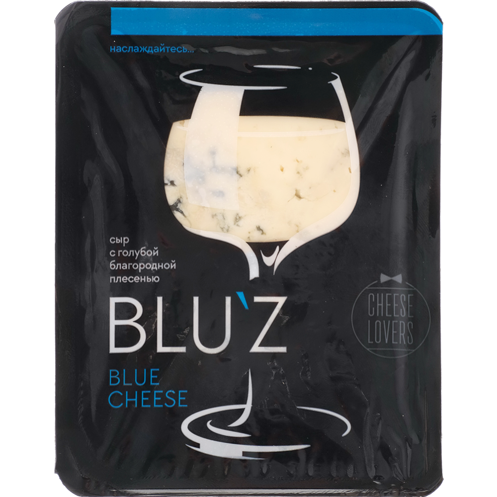 Сыр с го­лу­бой пле­се­нью «Bluz» Сли­воч­ный, 60%, 100 г