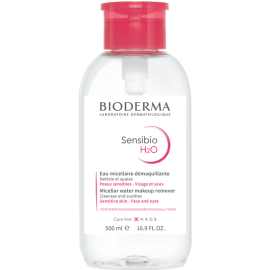 Мицеллярная вода «Bioderma» Sensibio H2O, с помпой, 500 мл