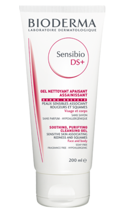 Bioderma Laboratoire Dermatologique Сенсибио DS+ Очищающий гель 200 мл