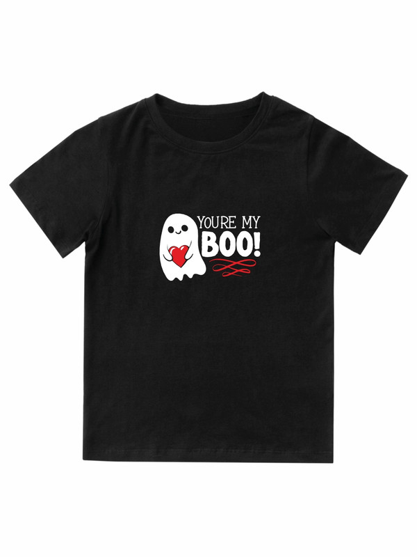 Футболка с принтом Boo M