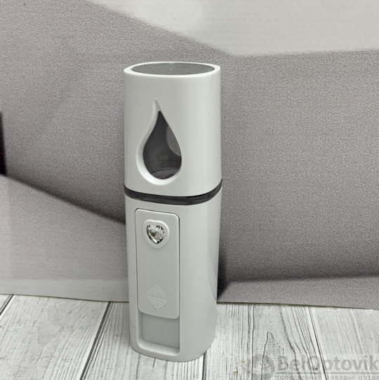 Портативный мини увлажнитель для лица Nano Mist Sprayer / карманный увлажнитель с зеркальцем, USB