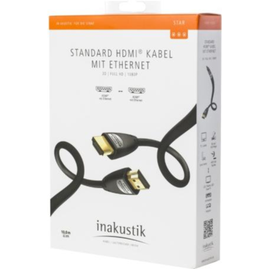 Кабель «Inakustik» Star HDMI, 003245100, 10 м