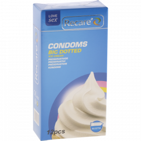 Пре­зер­ва­ти­вы «Recare» с аро­ма­том мо­ро­же­но­го, арт.RC22042710, 12 шт