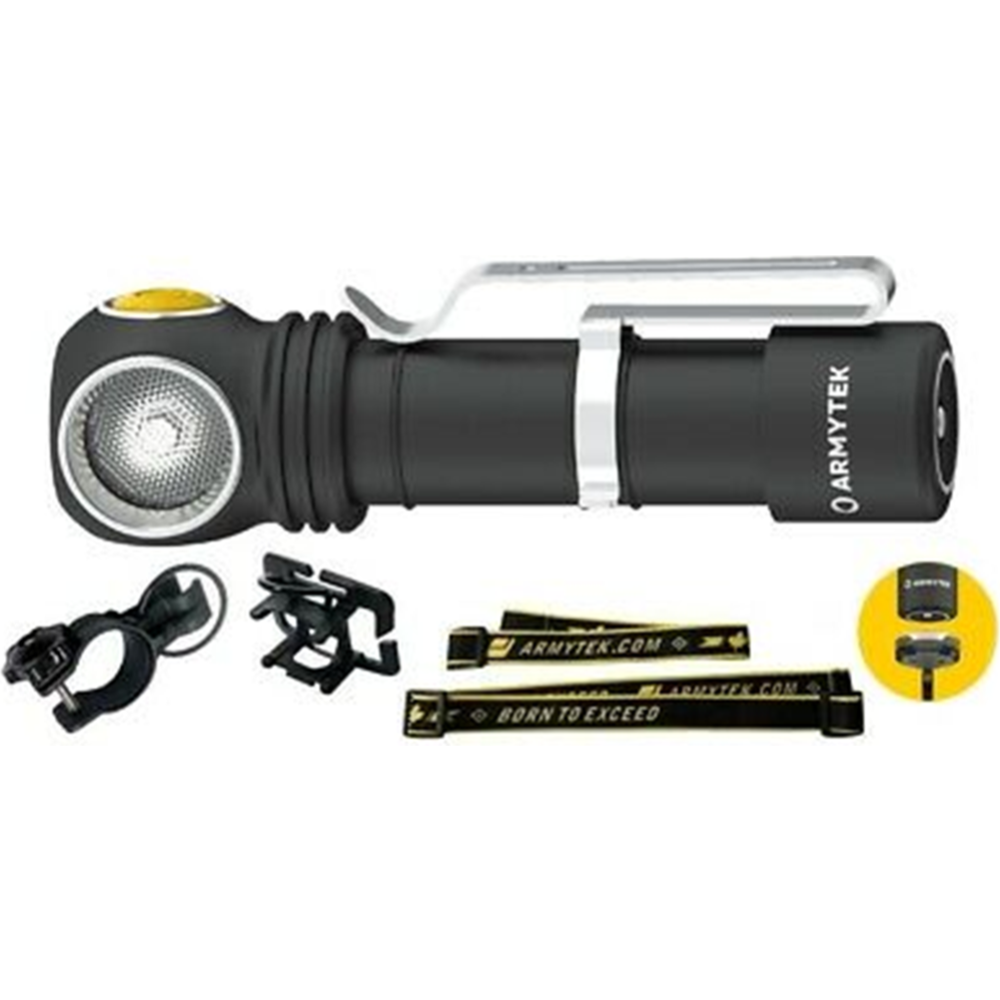 Фонарь «Armytek» Wizard C2 WR Magnet USB, теплый, F06901W