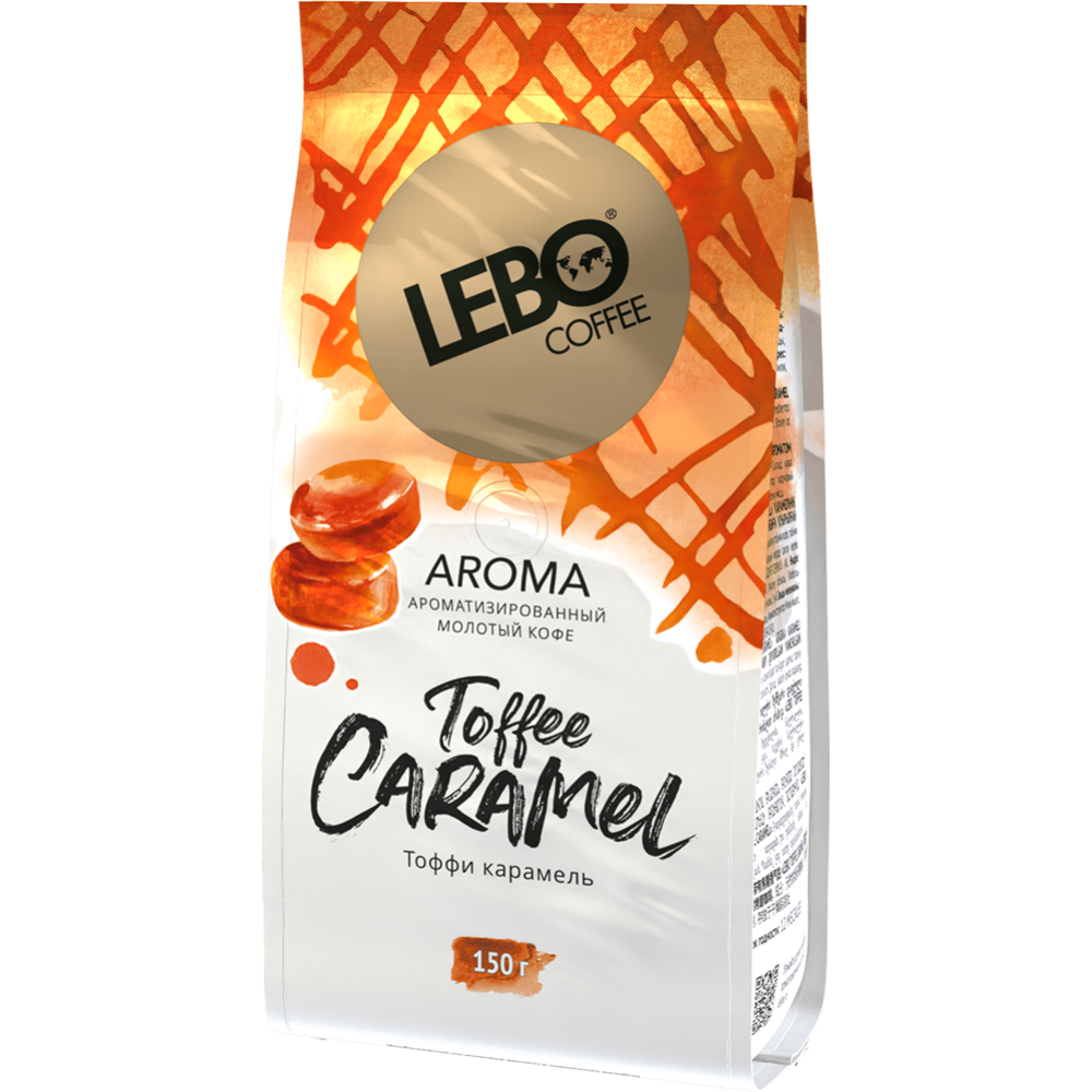 Кофе молотый «Lebo» Toffee Caramel, 150 г 