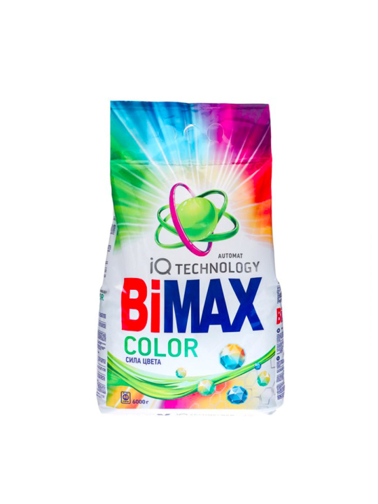 Порошок стиральный "BiMax" Автомат Color, 6000 г.