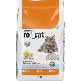 Наполнитель для туалета «Ro-cat» Orange, комкующийся, бентонитовый, 5 л