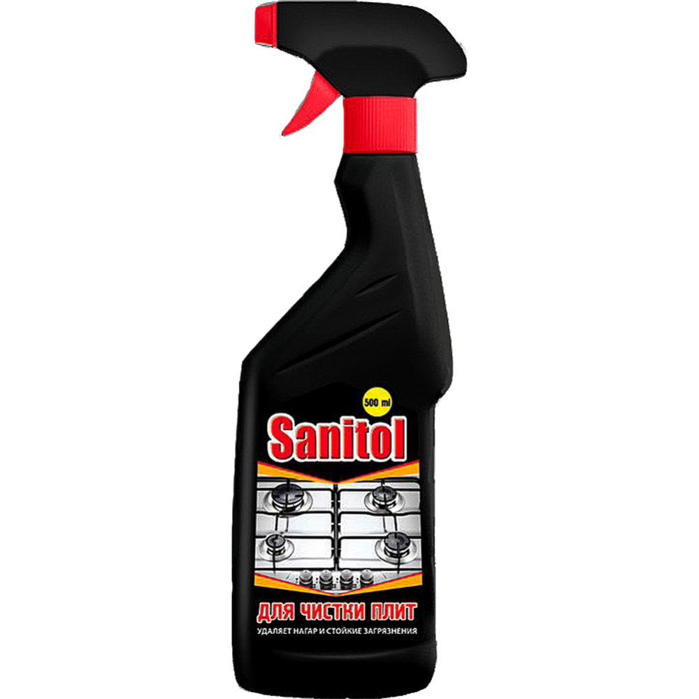 Средство чистящее «Sanitol» для плит с распылителем, 500 мл