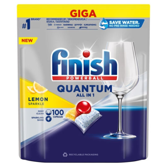 Капсулы FINISH A100 QUANTUM Lemon