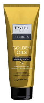 Шампунь для волос Estel Secrets Golden Oils с комплексом драгоценных масел 250мл