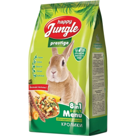 Корм для грызунов «Happy Jungle» Prestige, для кроликов, 500 г