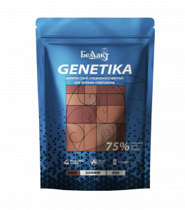 Напиток сухой для питания спортсменов протеин БелЛакт Genetika 75% белка 900 г Какао