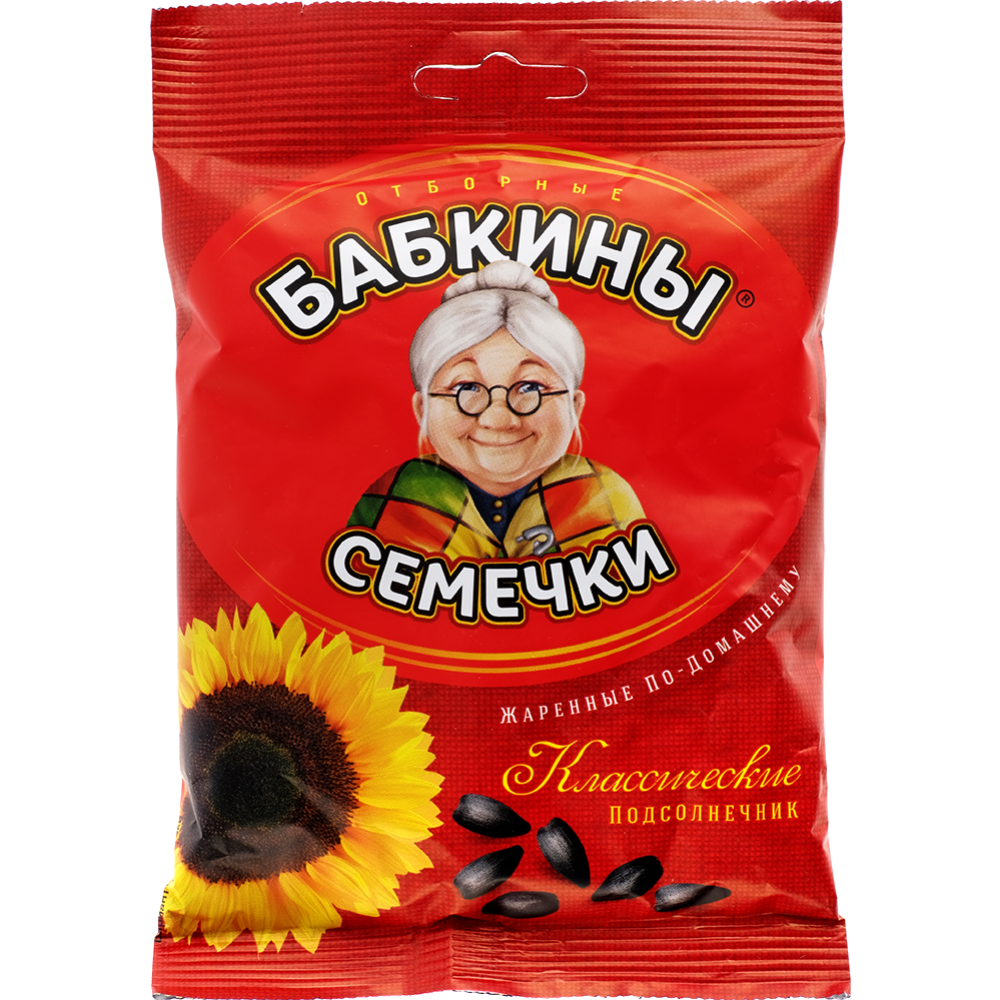 Семечки подсолнечника «Бабкины семечки» жареные, 100 г #0