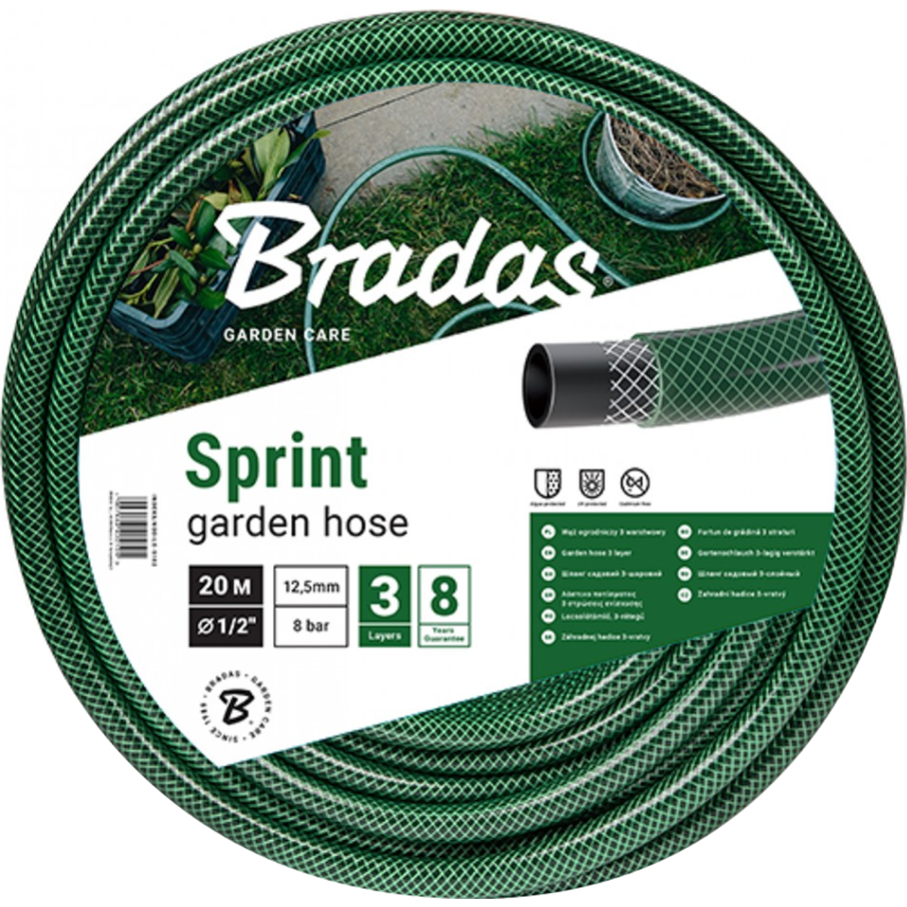 Шланг для полива «Bradas» Sprint, WFS5/830, 30 м