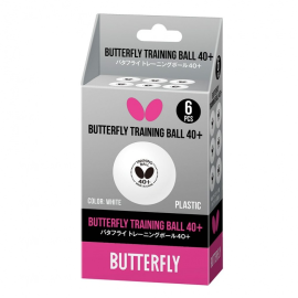 Мячи для настольного тенниса Butterfly Training ball (6шт/упак)