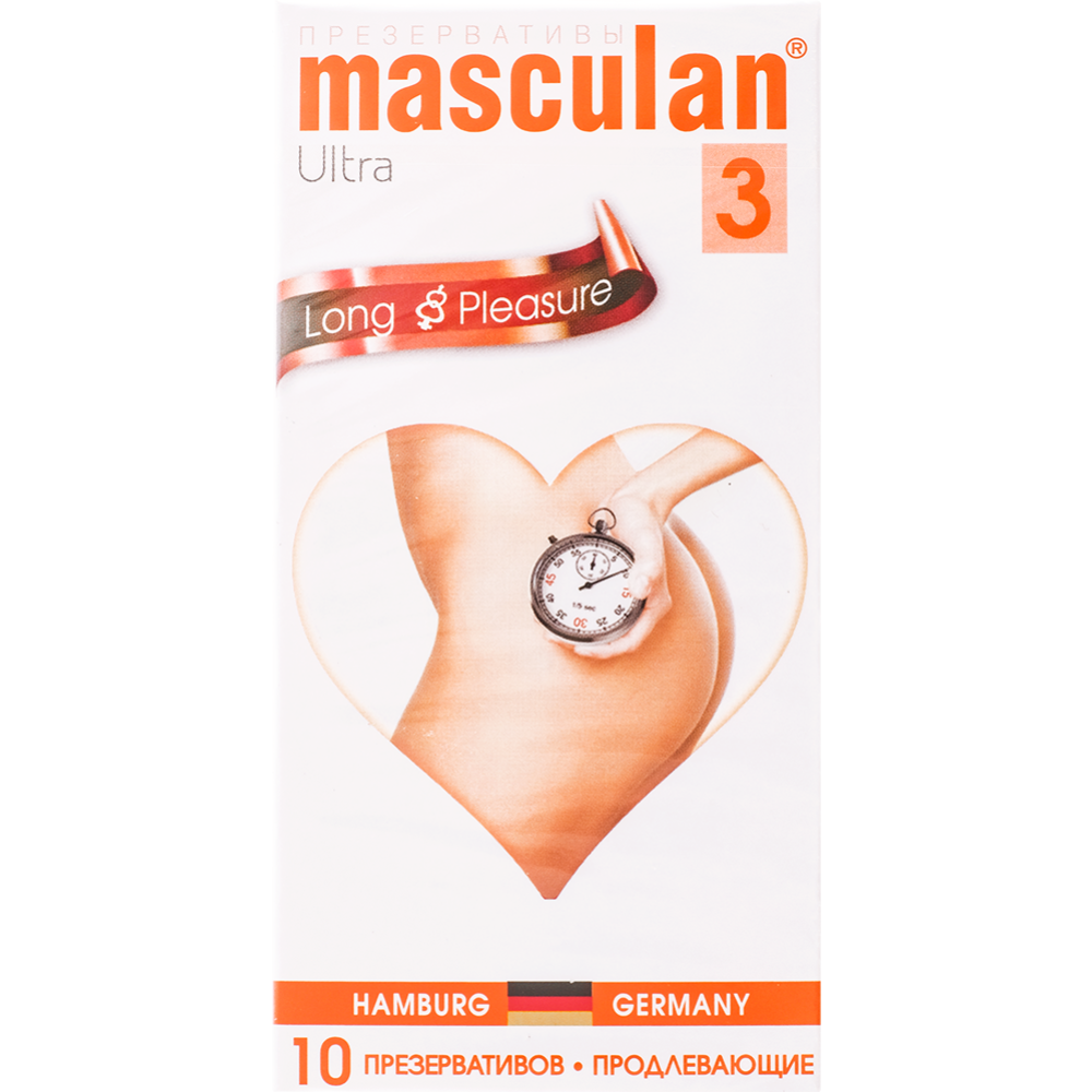 Презервативы «Masculan» 3 Ultra №10 с анестетиком, 10 шт