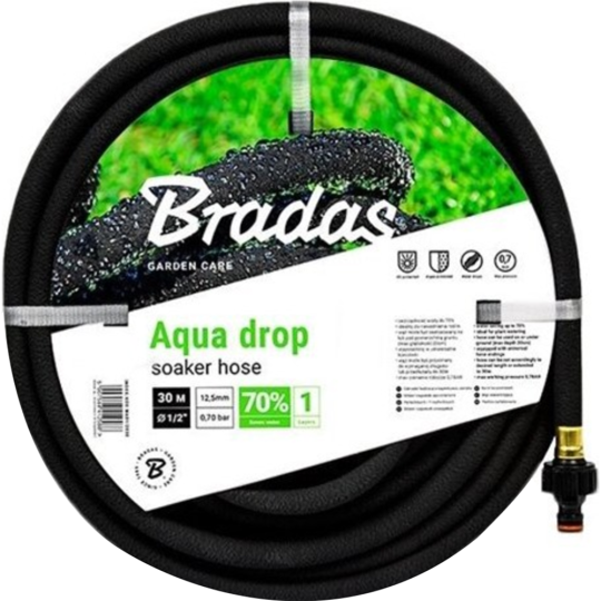 Шланг сочащийся «Bradas» Aqua-Drop, WAD1/2030, 30 м