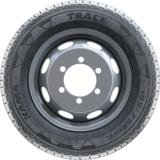 Летняя шина «KAMA» Trace HK-135, 1210006, 195/75R16C, 107/105R