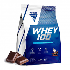 Протеин сывороточный Trec Nutrition Whey 100 2275 г Шоколад