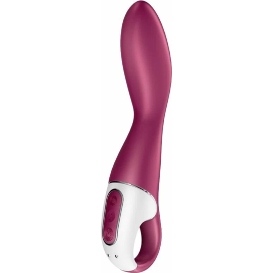 Вибромассажер точки G «Satisfyer» Heated Thrill Vibrator Connect App, фиолетовый