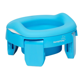 Горшок дорожный Roxy Kids HandyPotty 3 в 1 голубой